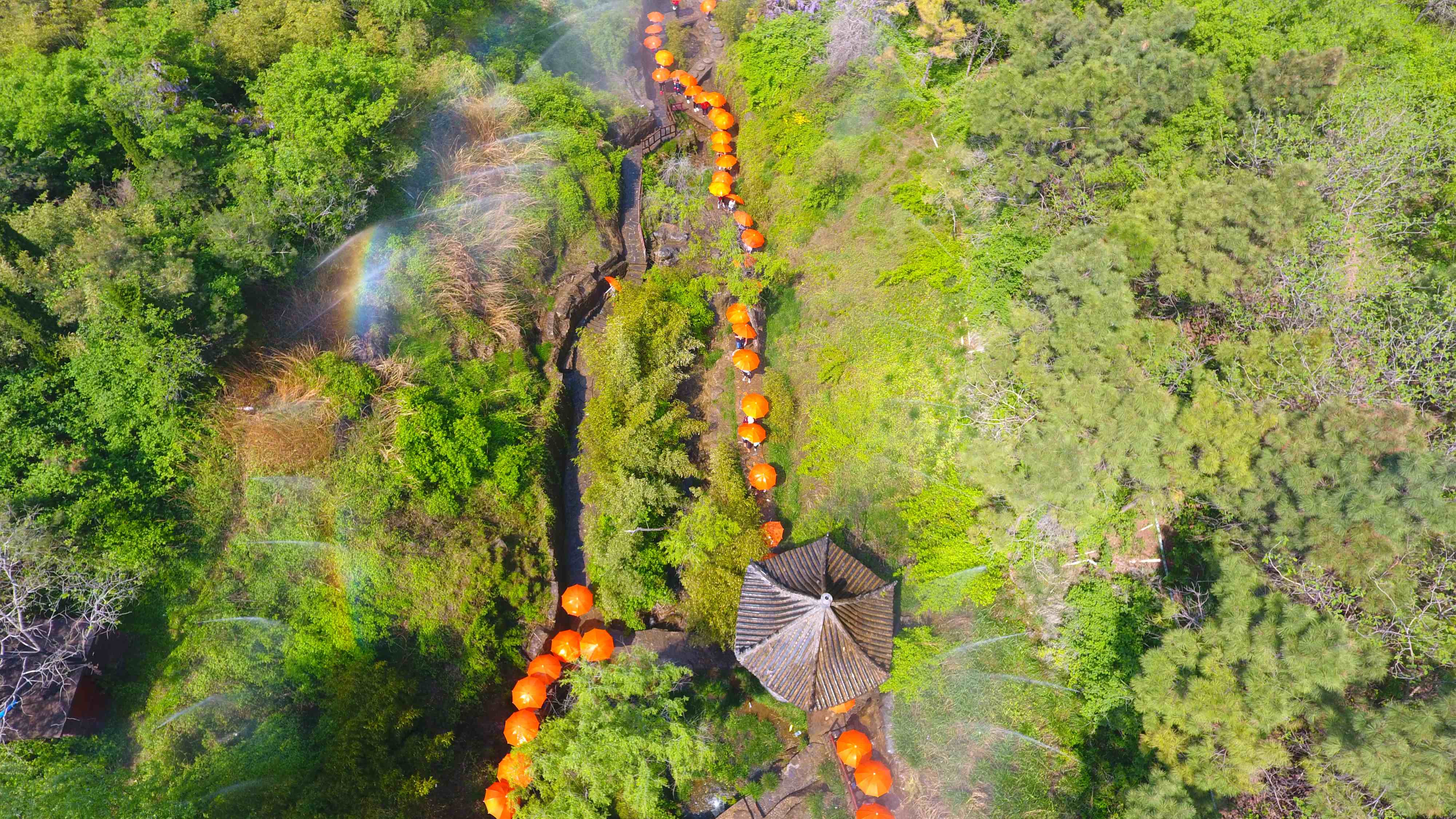 山东省旅游规划专家一行深入雪山彩虹谷景区考察