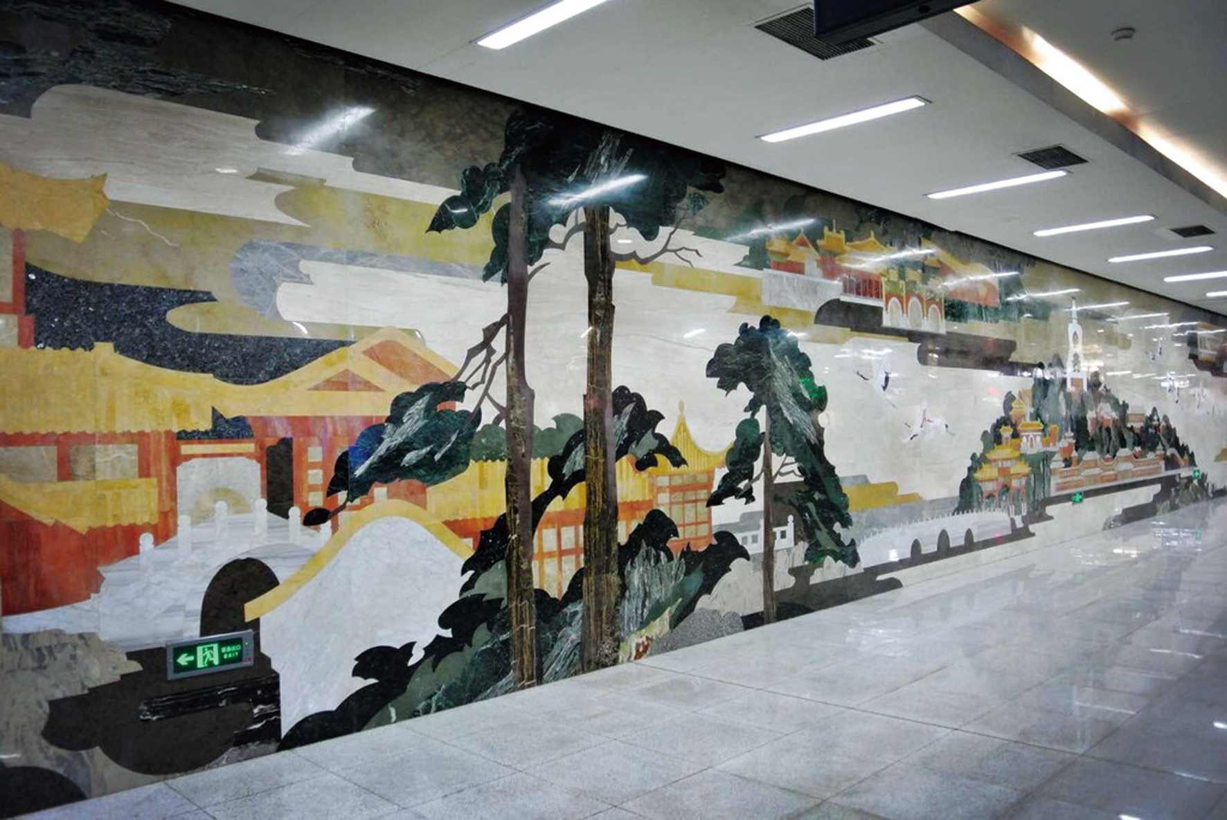 壁画:大众生活与城市美学的投影